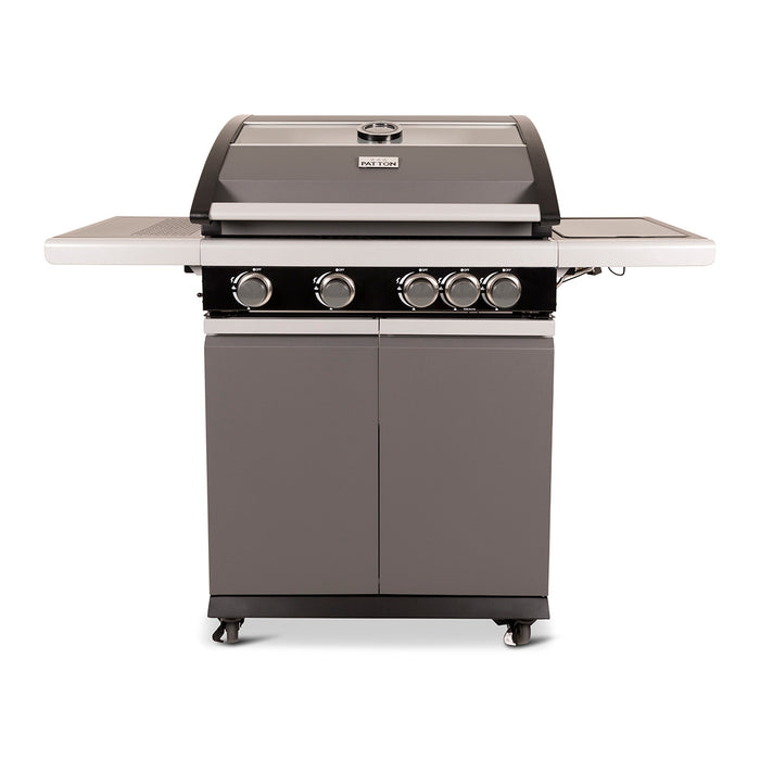 Patton Patio Pro Chef 4+1 Gasbarbecue - Frozen Grey