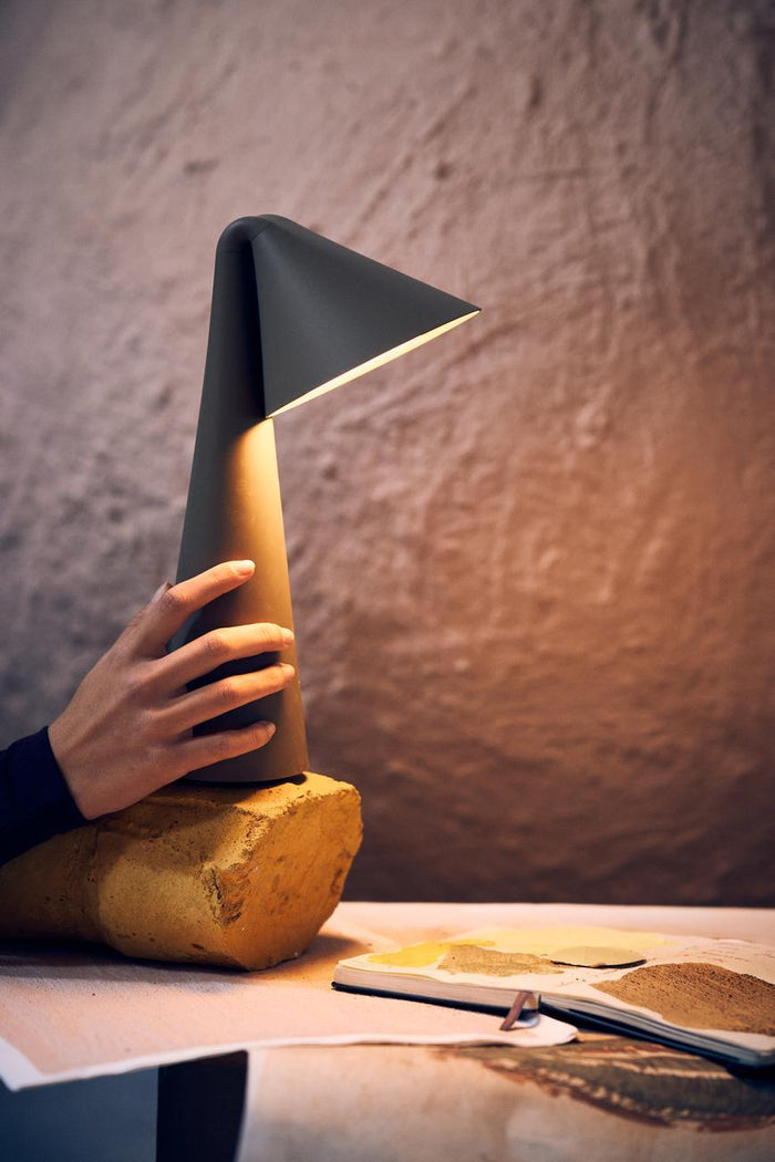 Ami Portable tafellamp Chocolate Clay