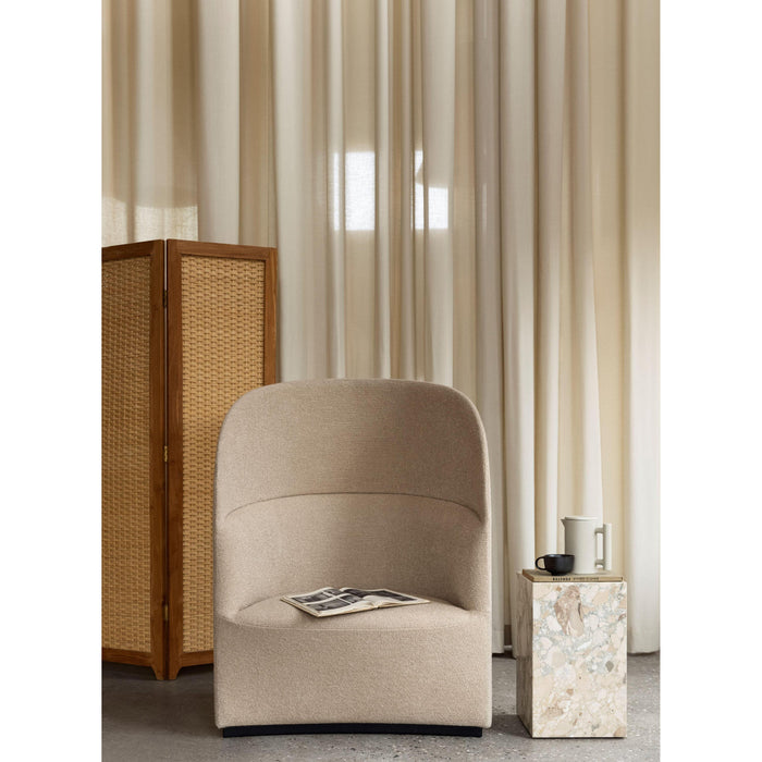 Audo Copenhagen Plinth Tall bijzettafel 30x30 Grey Galaxy