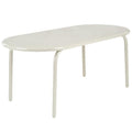 Tom Dixon Groove Obround tuintafel 186x86 Putty