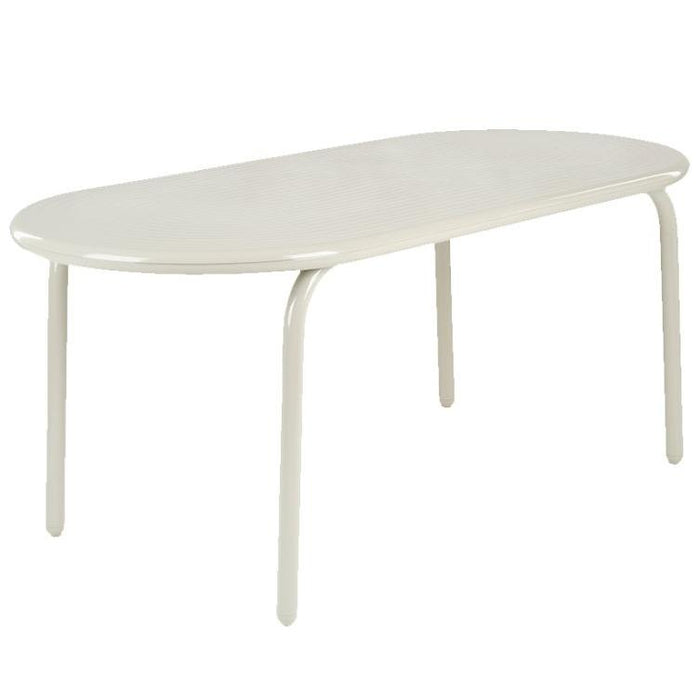 Tom Dixon Groove Obround tuintafel 186x86 Putty