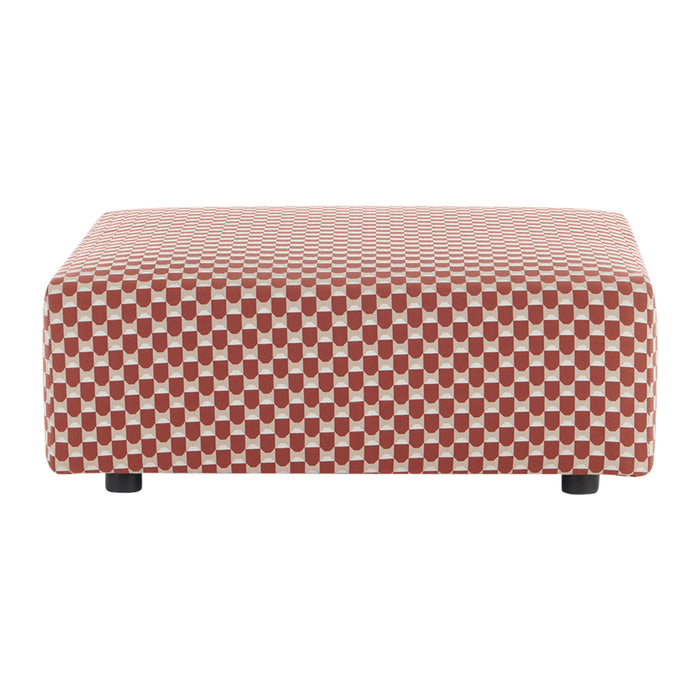 Kartell Liberty Hocker Outdoor -  Rood