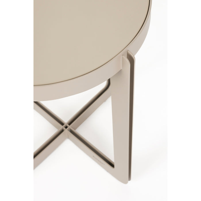 Zuiver Centre Bijzettafel Rond 42.50 cm Beige
