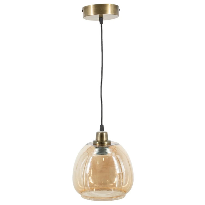 Hanglamp Eetkamer Woonkamer Slaapkamer - Vintage - Goud - 30 cm