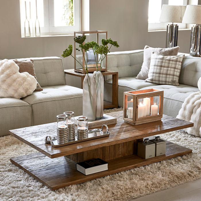 Riviera Maison Vaas beige, Lange bloemenvaas - RM Bella Tola