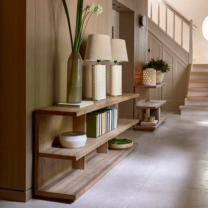 Riviera Maison Vaas beige, Lange bloemenvaas - RM Bella Tola