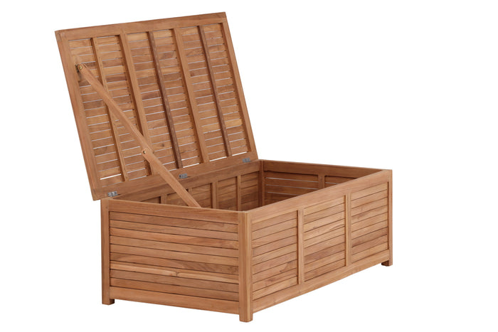 Fjôrd - Kussenbox Naturel 70x130x46cm - Teakhout - Trento