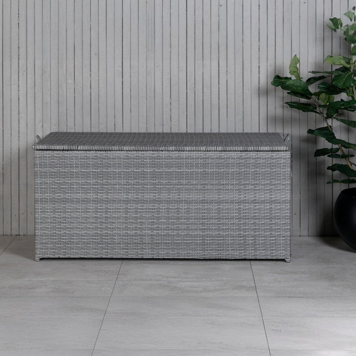Fjôrd - Kussenbox Grijs 130cm - Rotan - London