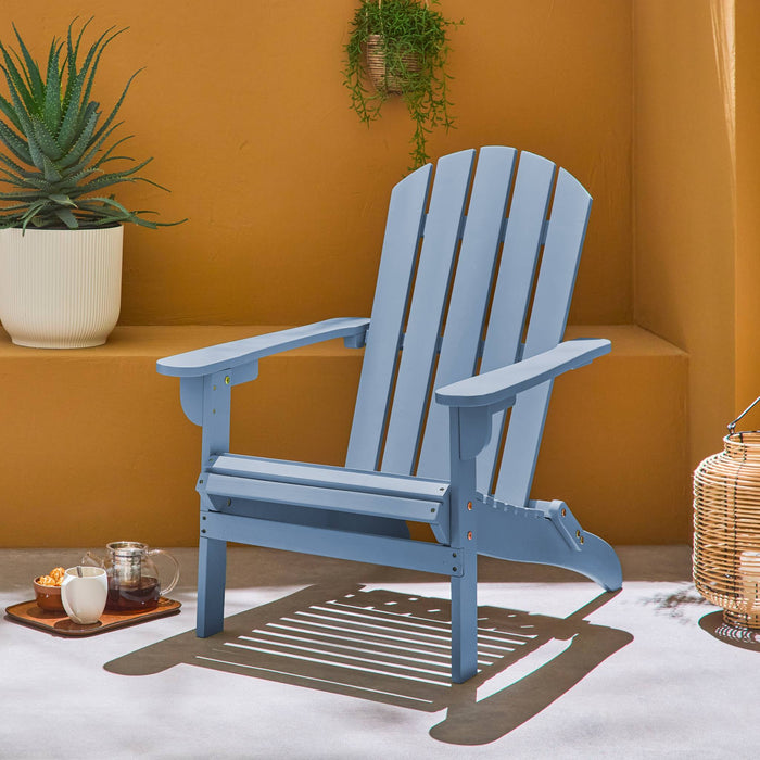 sweeek - Acaciahouten tuinstoel met armleuningen