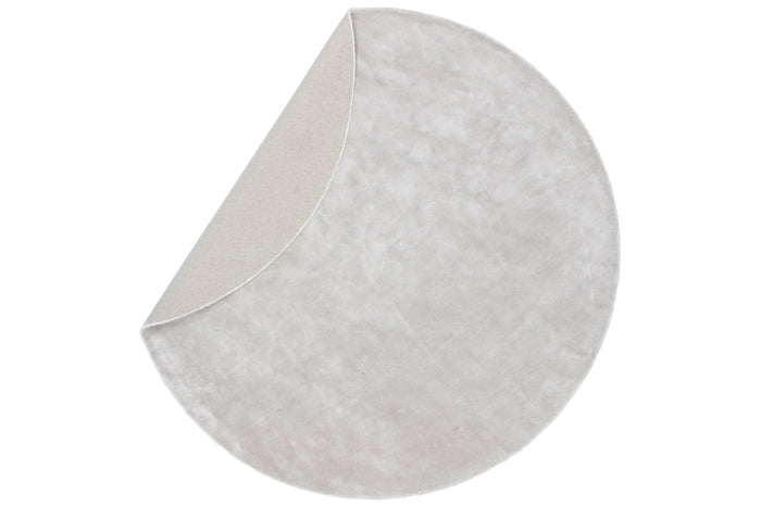 Fjôrd - Vloerkleed Zilver - Ø200cm - Indra