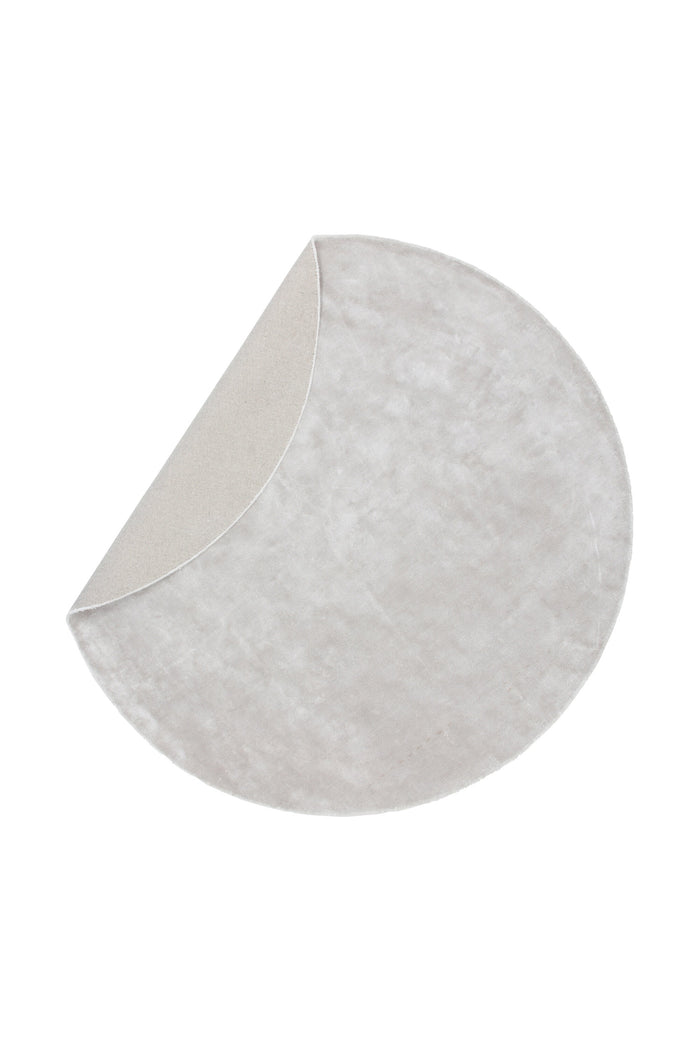 Fjôrd - Vloerkleed Zilver - Ø200cm - Indra