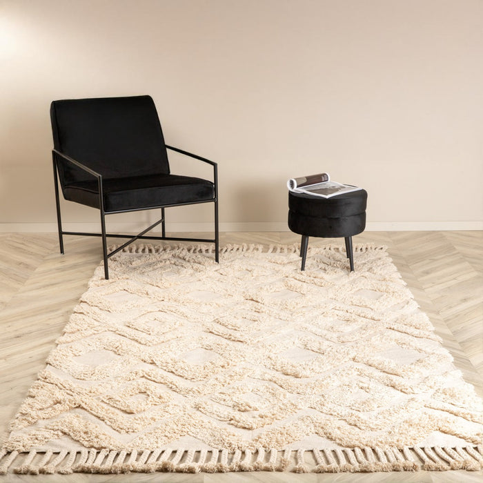 Fjôrd - Vloerkleed Naturel - 160x230cm - Hilma