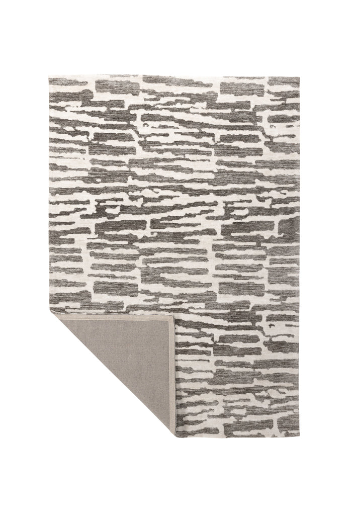 Fjôrd - Vloerkleed Grijs - 230x160cm - Milos