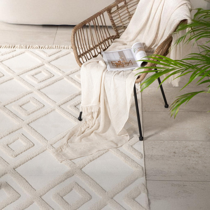 Fjôrd - Vloerkleed Towa 160x230cm Wit