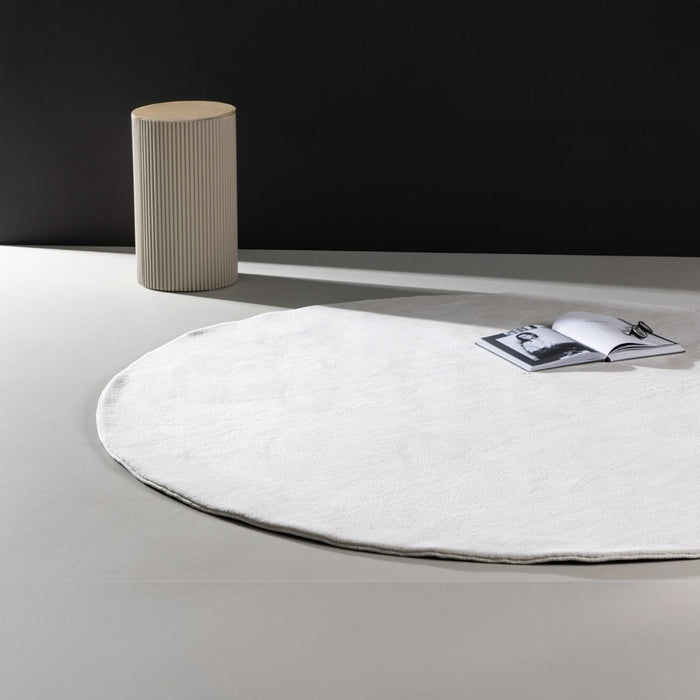 Fjôrd - Vloerkleed Wit - Ø200cm - Nixie