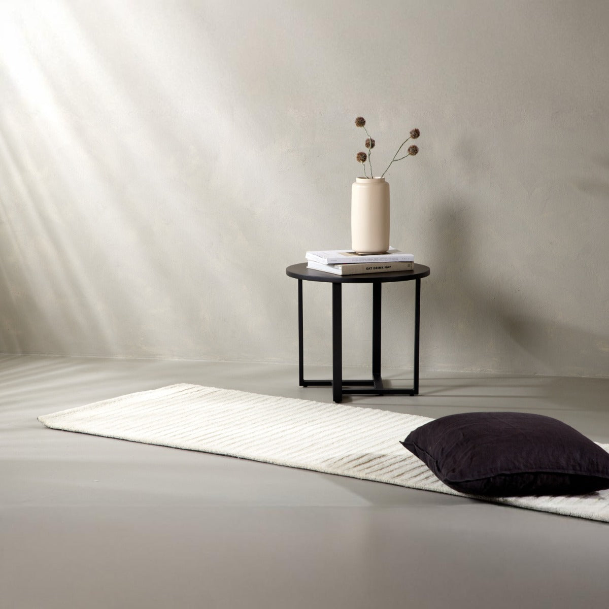 Fjôrd - Vloerkleed Wit - 200x70cm - Milton