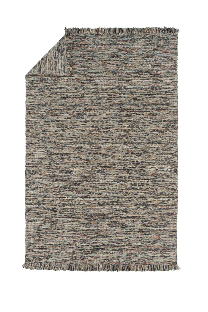 Fjôrd - Vloerkleed Grijs|Zwart - 200x300cm - Dante