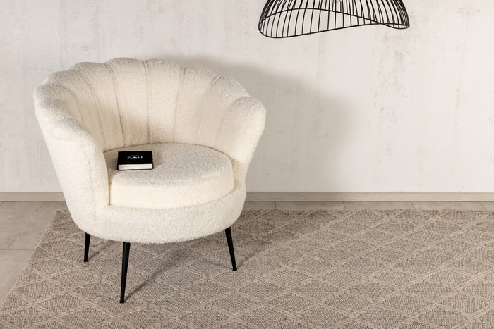 Fjôrd - Vloerkleed Beige - 200x300cm - Cloudy