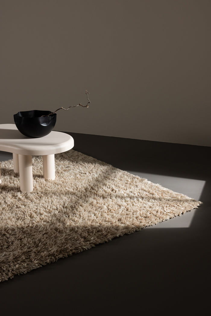 Fjôrd - Vloerkleed Beige - 230x160cm - Leiko