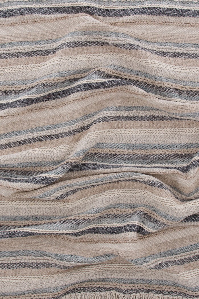 Fjôrd - Vloerkleed Beige|Blauw - 200x300cm - Gudha