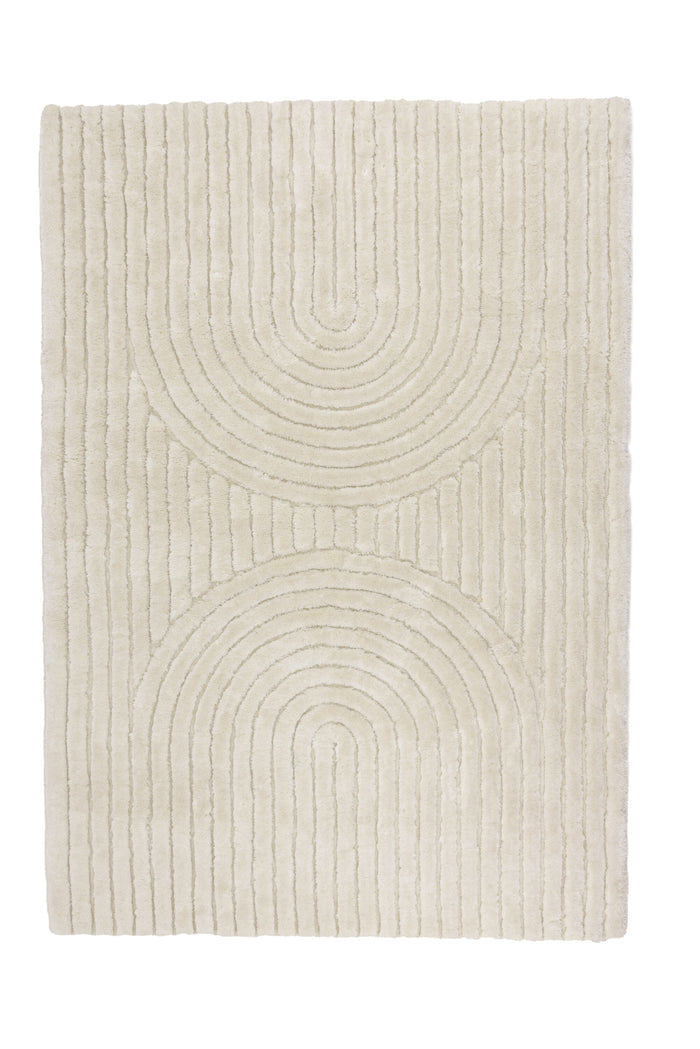 Fjôrd - Vloerkleed Wit - 290x200cm - Niklas