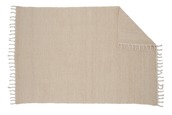 Fjôrd - Vloerkleed Beige - 230x160cm - Loke