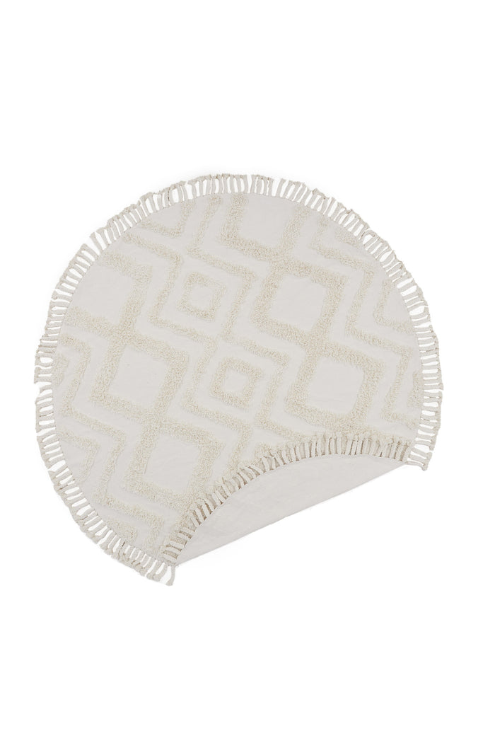 Fjôrd - Vloerkleed Wit - Ø200cm - Hilma