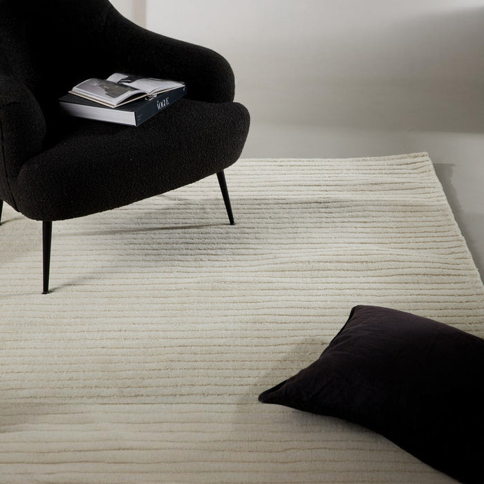 Fjôrd - Vloerkleed Wit - 230x160cm - Milton