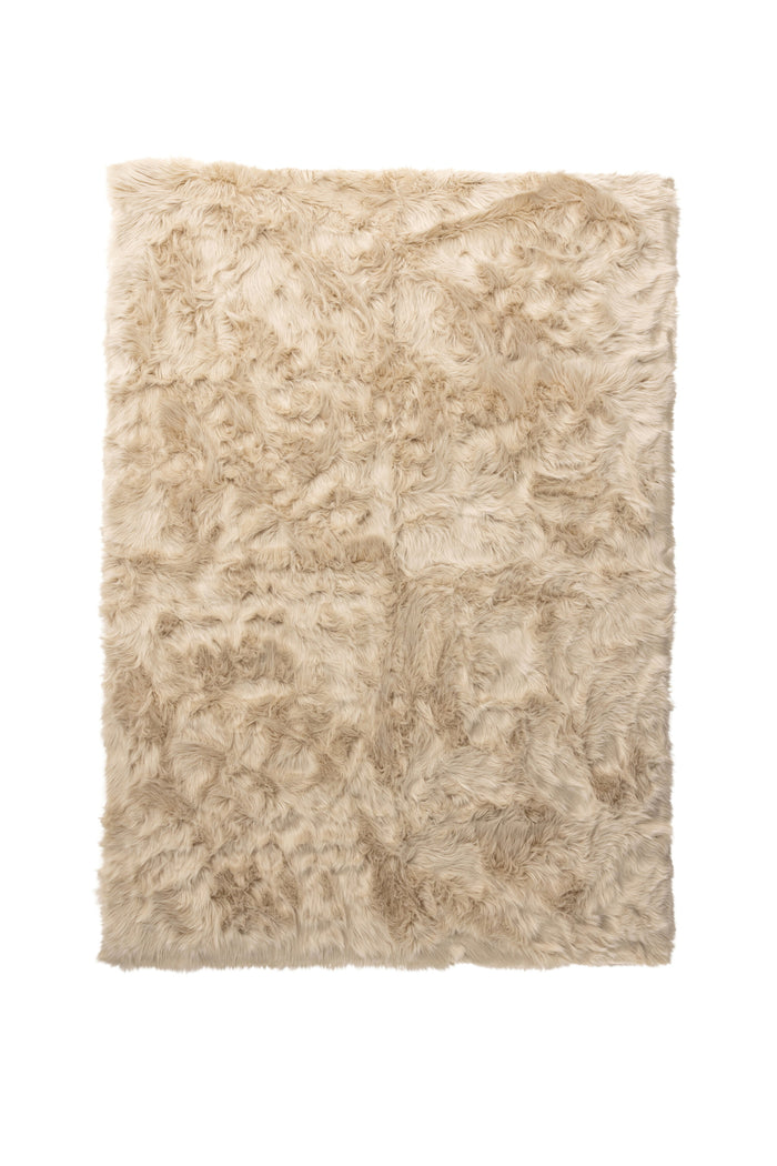 Fjôrd - Vloerkleed Beige - 230x160cm - Katy Fur