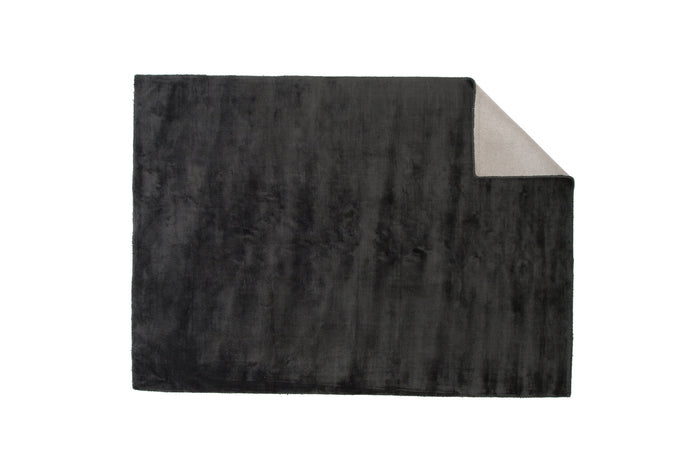 Fjôrd - Vloerkleed Donkergrijs - 250x350cm - Indra