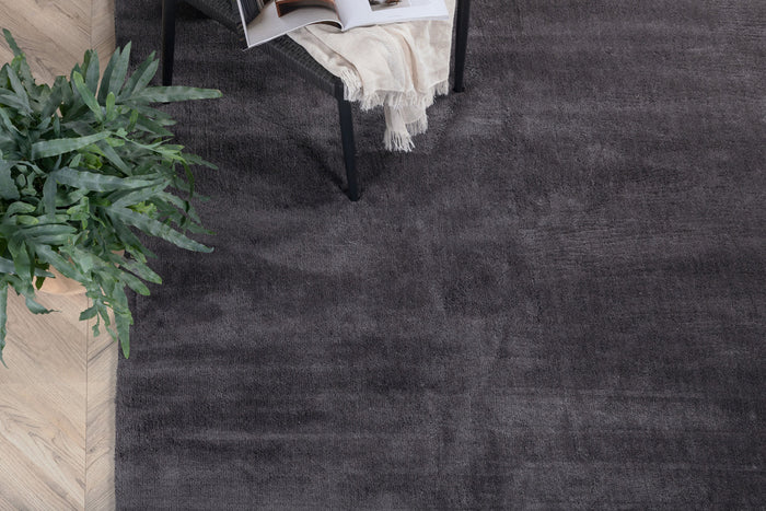 Fjôrd - Vloerkleed Donkergrijs - 200x300cm - Undra