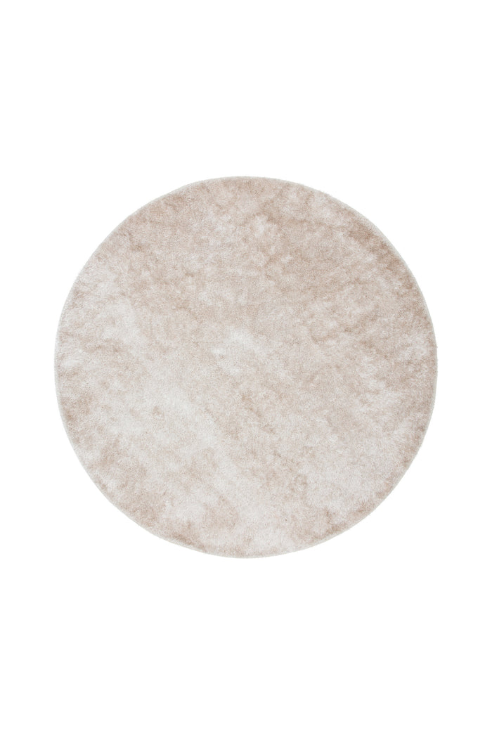 Fjôrd - Vloerkleed Beige - Ø200cm - Mattis