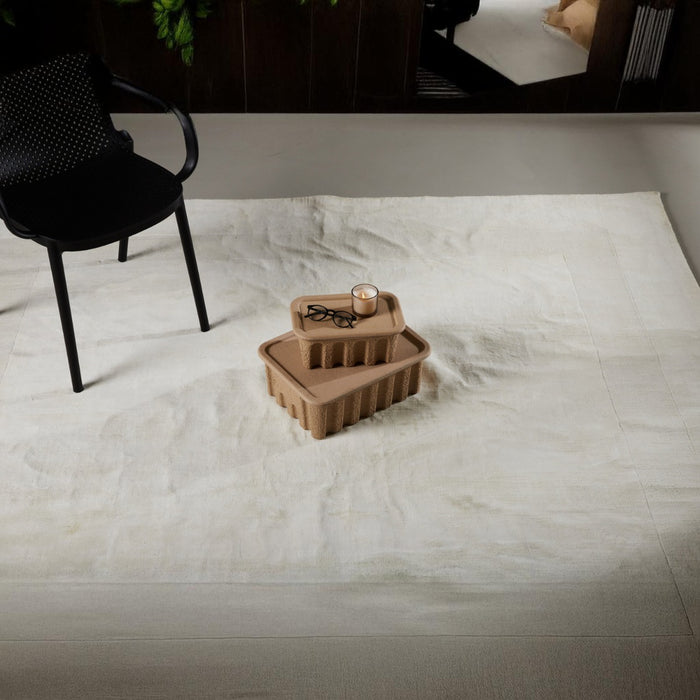 Fjôrd - Vloerkleed Wit - 240x240cm - Boston