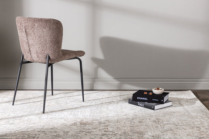 Fjôrd - Vloerkleed Zilver - 230x160cm - Cleo