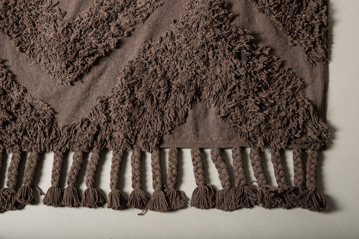 Fjôrd - Vloerkleed Bruin - 250x350cm - Hilma