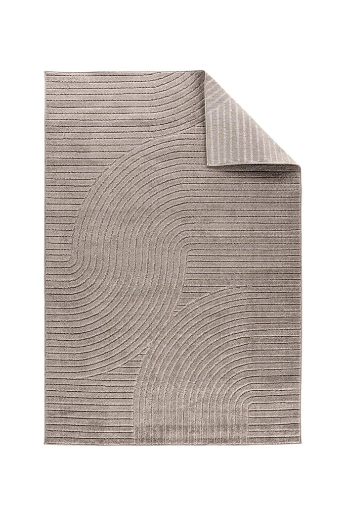 Fjôrd - Vloerkleed Bruin - 230x160cm - Vince