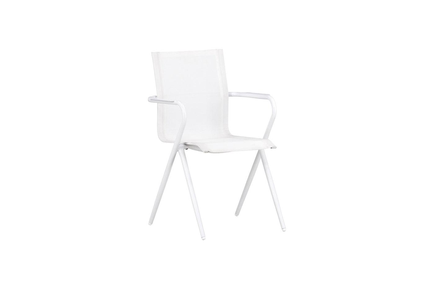 Fjôrd - Tuinstoel Wit - Aluminium - Alina - Set van 2