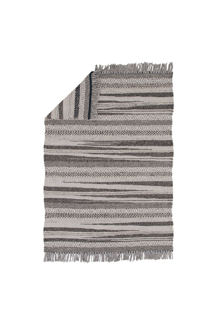 Fjôrd - Vloerkleed Donkergrijs - 200x300cm - Alwar