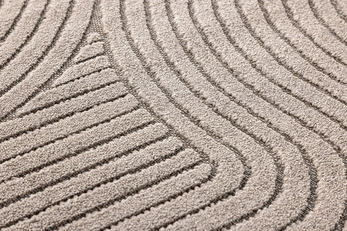 Fjôrd - Vloerkleed Bruin - 230x160cm - Vince