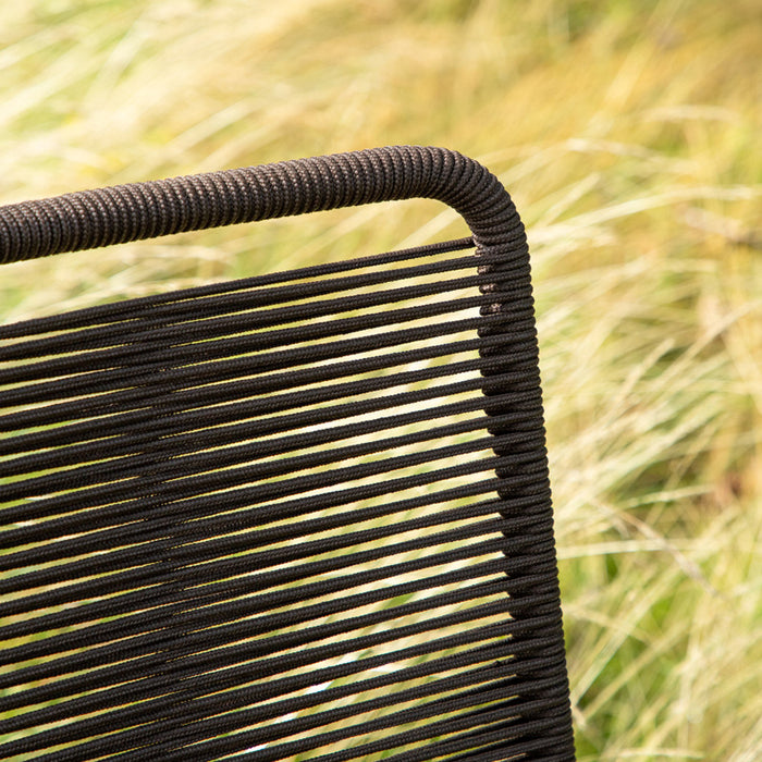 Fjôrd - Tuinstoel Bruin - Touw - Lindos - Set van 2