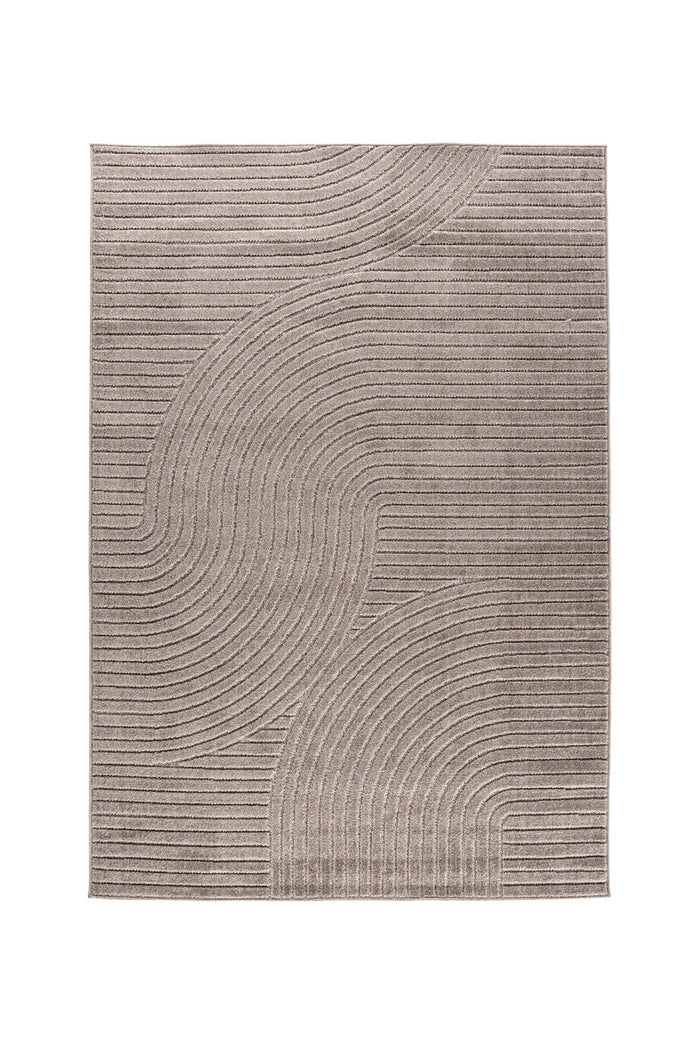 Fjôrd - Vloerkleed Bruin - 230x160cm - Vince