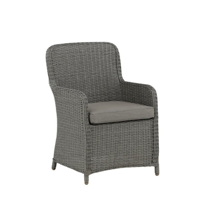 Fjôrd - Tuinstoel Grijs - Wembley - Set van 2