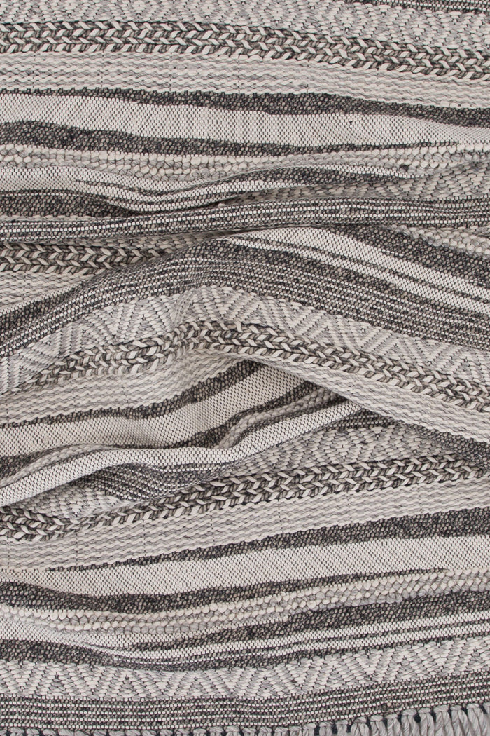 Fjôrd - Vloerkleed Donkergrijs - 200x300cm - Alwar