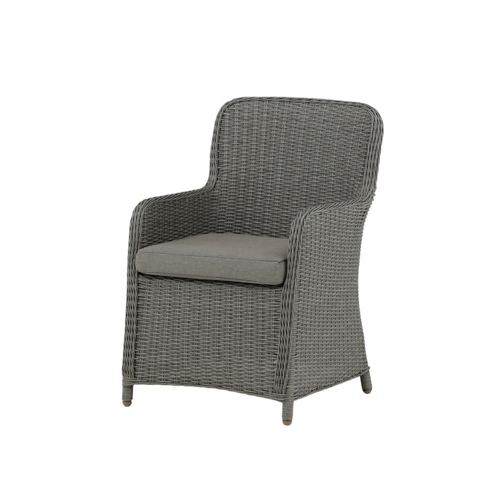 Fjôrd - Tuinstoel Grijs - Wembley - Set van 2