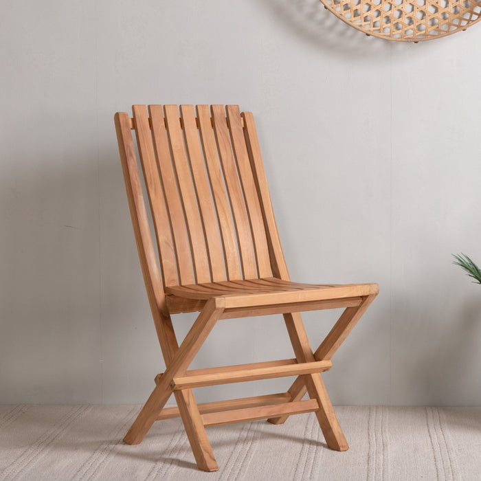 Fjôrd - Tuinstoel Naturel - Teakhout - Ghana