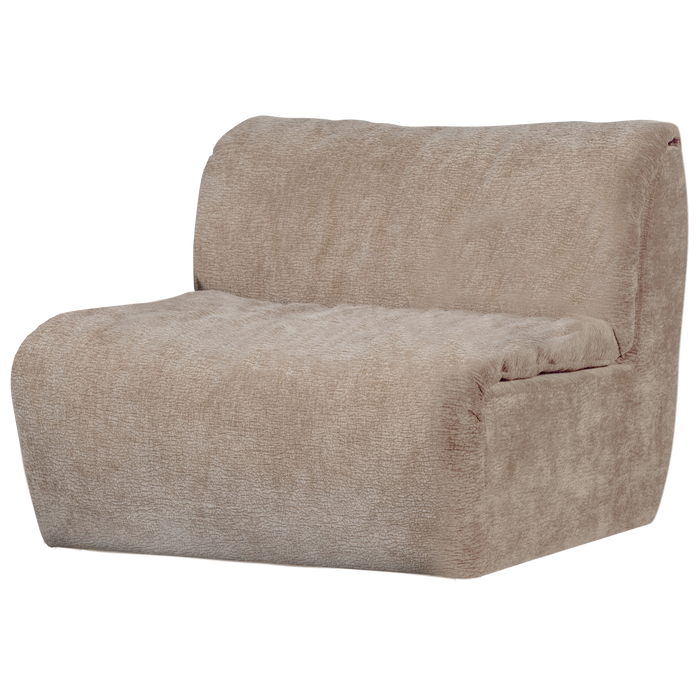 WOOOD Baggy 1-Zits Element - Zand - 3D Chenille - 81x91x101