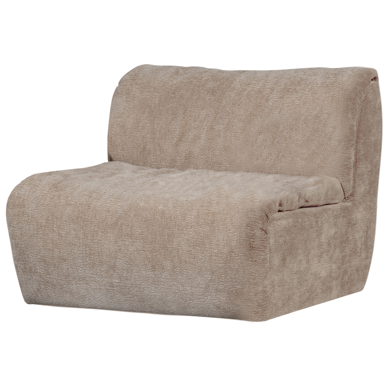 WOOOD Baggy 1-Zits Element - Zand - 3D Chenille - 81x91x101