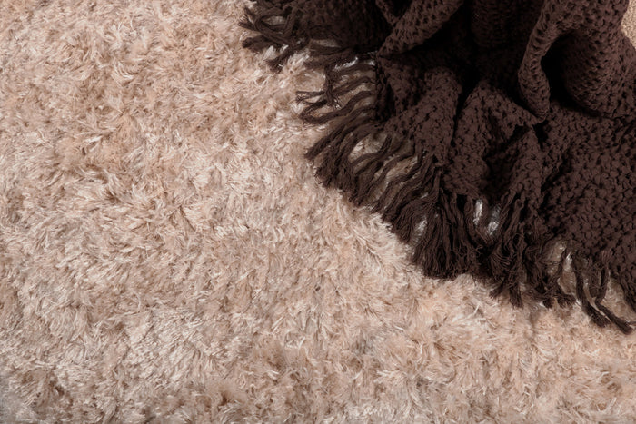 Fjôrd - Vloerkleed Beige - Ø200cm - Natta