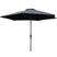 Fjôrd - Parasol Zwart 3m - Stof - Leeds