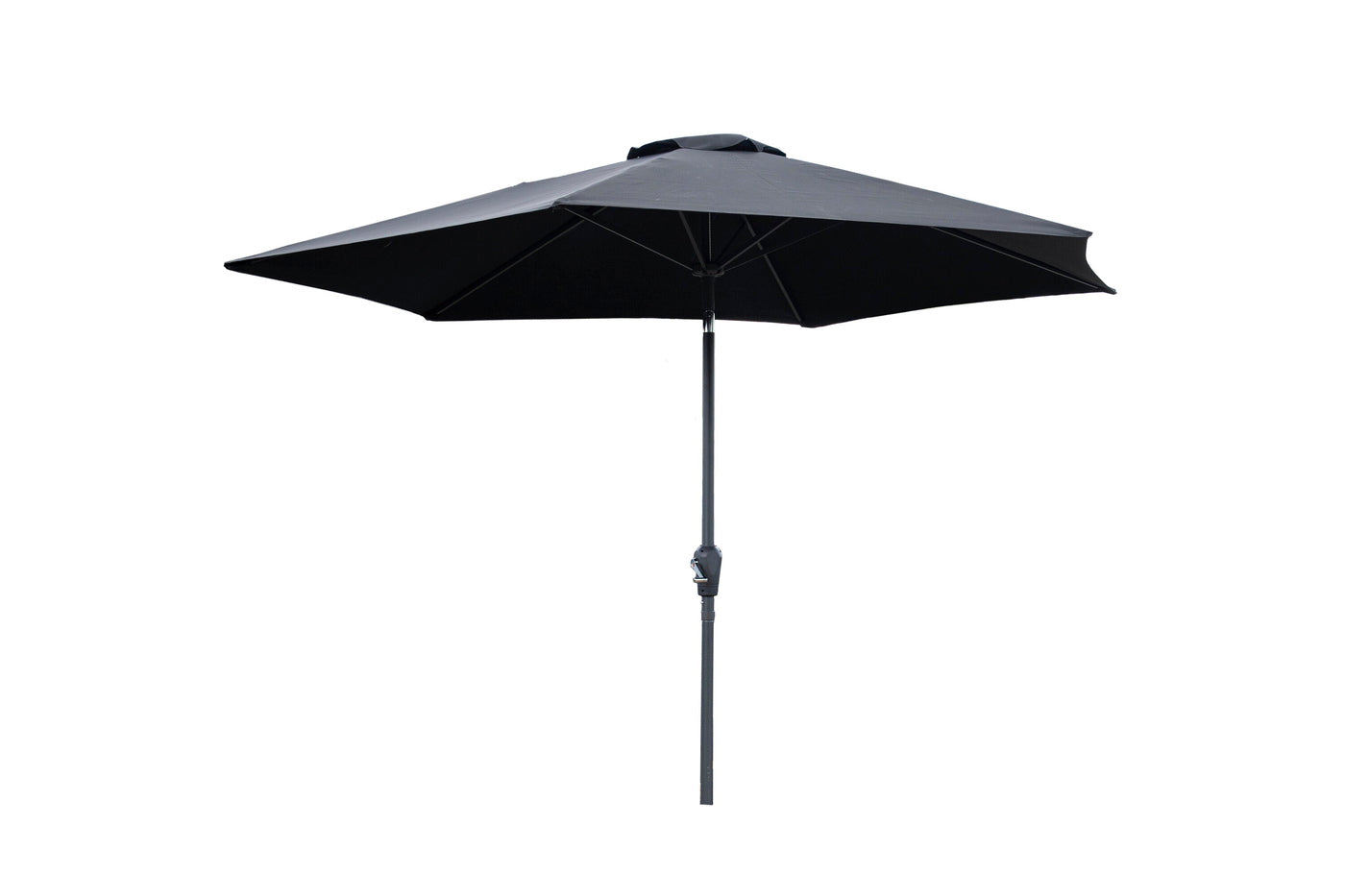 Fjôrd - Parasol Zwart 3m - Stof - Leeds